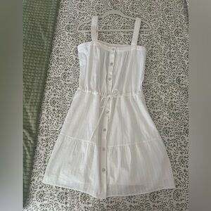7’s White Linen Dress